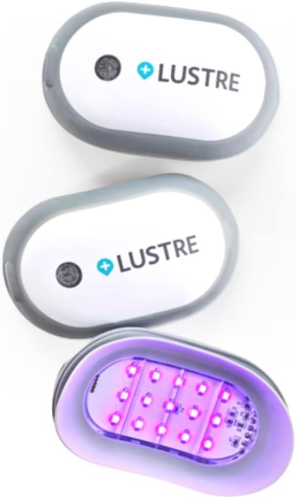 LUSTRE® ClearSkin TRIO - Blue Light Acne Treatment Device, UV-Free & Wireless | LED Therapy for Face and Body Acne, Spots and Blemishes | Prevent breakouts, inflammation and...